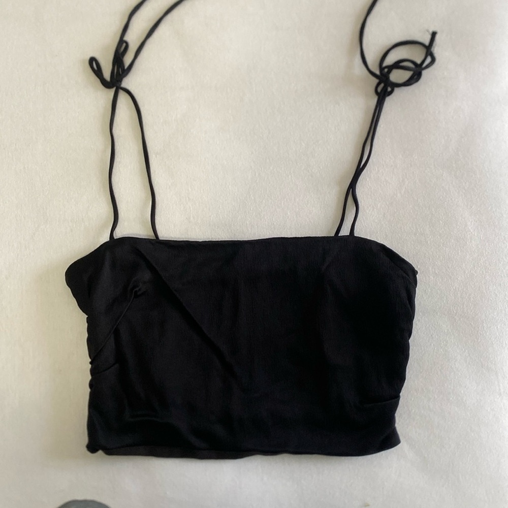 Zara Black crop top